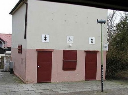 Такие разные туалеты
