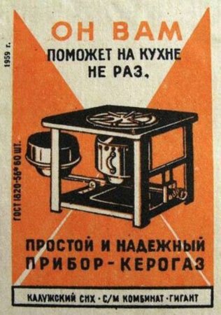 Спичечные коробки из СССР