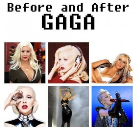 Как Леди Гага повлияла на своих коллег