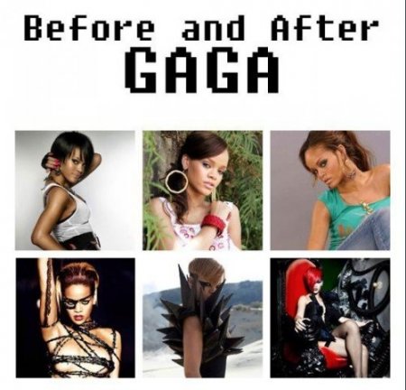 Как Леди Гага повлияла на своих коллег